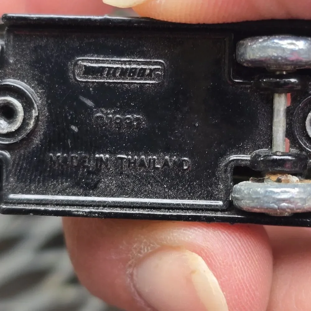 Matchbox Series A Moko Lesney No. 32 Black Jaguar Toy Car 1992 Made in Thailand